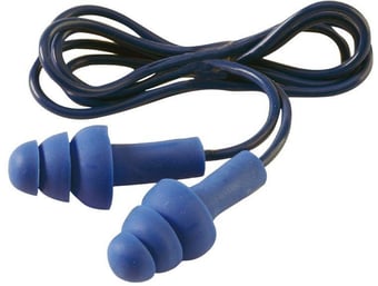 Picture of 3M Ear Tracer 32db Corded Earplugs - Pack of 25 - [3M-TR01100X25] - (AMZPK)