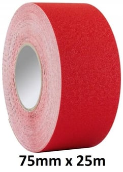 picture of PROline-tape VINYL for Forklift Traffic - 75mm x 25m - Red - [MV-261.29.359]