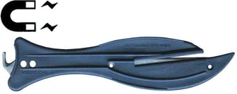 picture of F600M Fish Value Metal Detectable Safety knife - Blue - [KC-F600M-BLUE]