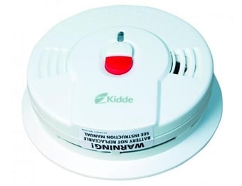 Picture of Lithium Smoke Detector - Optical - 10 Year Sealed-In Battery Smoke Alarm - [HS-117-1005] - (DISC-W)