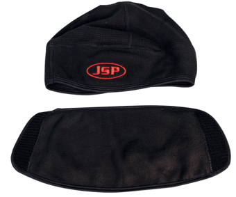 picture of JSP Surefit Thermal Safety Helmet Liner with Removable Face Covering - M/L - Black - [JS-AHV009-901-100] - (LP)