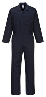 picture of Portwest - C815 - Portwest Kneepad Coverall - Dark Navy Blue - PW-C815DNR