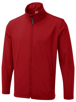 picture of Uneek UX10 The UX Printable Soft Shell Jacket - Red - UN-UXX10-RD