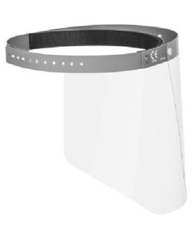 picture of Durable - Face Visor - CE Certified - Grey - [DL-343110] - (DISC-X)