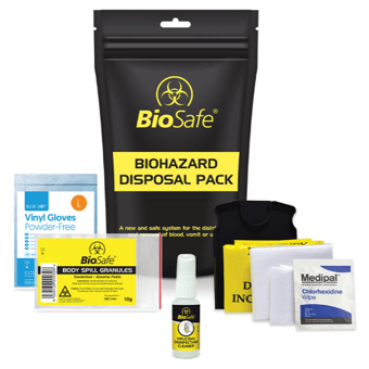 Picture of BioSafe Standard Body Fluid Clean Up Pack - [CM-1011004]