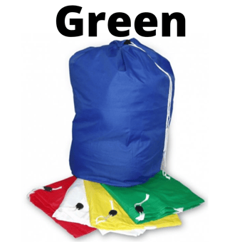 picture of KleenMe Laundry Linen Bags - 70 x 75cm - Green - [FA-545110] - (DISC-X)
