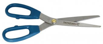 picture of Detectable Stainless Steel Scissors - 216mm/8.5" - Blue Handle - [DT-206-S237-P01-Q01]