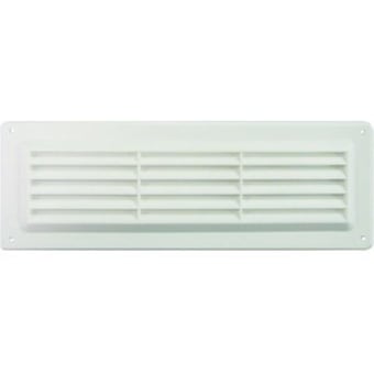 picture of Plastic Louvre Vent - White - 229 x 76mm - CTRN-CI-VE04P