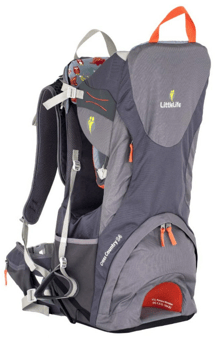 picture of LittleLife Cross Country S4 Child Carrier Grey - [LMQ-L10535] - (LP)