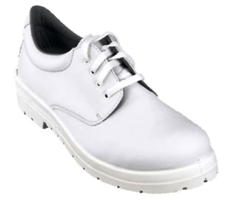 picture of Beeswift White Safety Tie Shoe S1 SRC - [BE-D211] - (DISC-W)