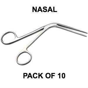 picture of Single Use - Tilley Nasal Forceps - Pack of 10 - Sterile - [ML-D8891]