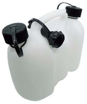 picture of Oregon Combi Can for Fuel and Chain Oil - 3L + 1.5L - White - [OR-562409]