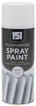 Picture of 151 Multipurpose Spray Paint White Gloss 400ml - [ON5-TAR026]