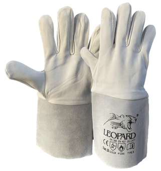 picture of Leopard Goat Skin Welding Tig Gloves - Size 10 - [MH-TG2030STD]