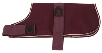 picture of Outhwaites Padded Dog Coat Maroon - CMW-DCOAT3- (DISC-W)