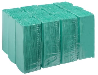 picture of Supreme TTF Green C-FOLD Towels - 5760 Pieces - [HT-CGT28801]