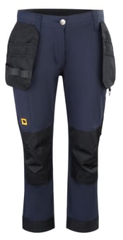 Picture of JCB Ladies Stretch Holster Pocket Trousers - Navy Blue - Regular Leg - BE-JCB028NR