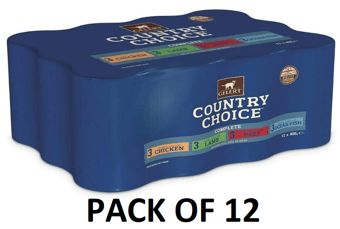 picture of Gelert Country Choice Cat Chunks In Jelly Variety 12 x 400g - [CMW-GELER2]