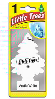 Picture of Little Trees Air Freshener Little Trees - Arctic White Fragrance - Pack of 24 - [SAX-MTR0061]