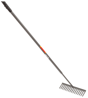 picture of Amtech All Steel Square 16-Tooth Asphalt Rake - [DK-A2590]
