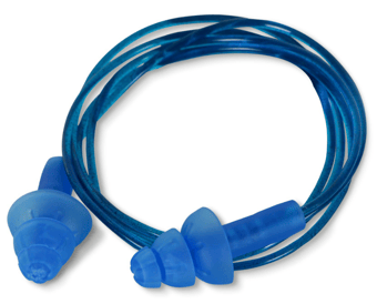 Picture of QED Corded Detectable Ear Plug Blue Pack of 200 Pairs - [BE-QED001CD]