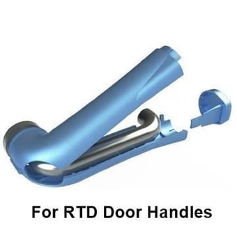 Picture of Purehold - RTD Antibacterial Door Handle Cover - [PL-LEVER-RTD]