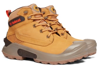 picture of Bobcat BASTION Fargo Waterproof Safety Boot - S7L SR HRO SC FO - Honey - OVL-BC11551-2HN - (LP)