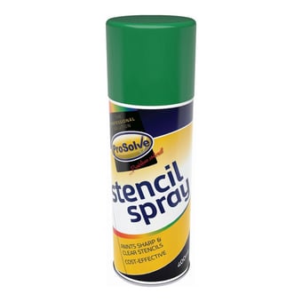 Picture of ProSolve Industrial Stencil Spray - 400ml aerosol - Green - PV-SSG4