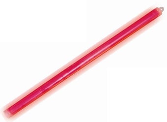 Picture of Cyalume - 15 Inch Red Lightstick ChemLight With 1 End Hook -  Duration 12h - Single - [CY-9-06120PF]