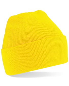 Picture of Beechfield B45 Original Cuffed Beanie - Yellow - [BT-B45-YEL]