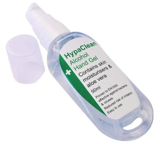 Picture of HypaClean Alcohol Hand Gel Pump - 50ml - [SA-M6851PM] - (DISC-R)