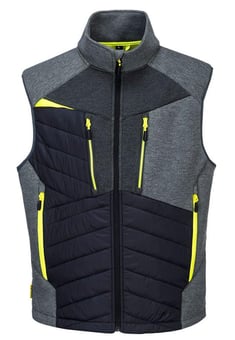 picture of Portwest - DX470 - DX4 Baffle Gilet - Metal Grey - PW-DX470MGR