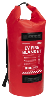picture of Firechief LithShield Light EV Fire Blanket - 5 x 5m with Red Backpack - FEVBL505 - [HS-104-1094] - (LP)
