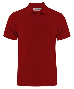 picture of James Harvest Neptune Regular Polo - Dark Red - BT-HAR2135031-H488