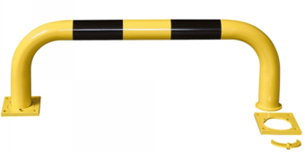 Picture of BLACK BULL Removable Protection Guard - Indoor Use - (H)350 x (W)1000mm - Yellow/Black - [MV-196.17.299] - (LP)