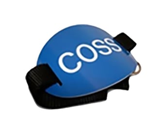 Picture of Acrylic Arm Badge With FABRIC Strap - COSS "Controller of Site Safety" - [SR-RW19221]