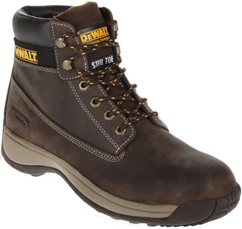 picture of SB - SRA - Dewalt Apprentice Brown Steel Toe Cap Safety Boot - SS-DW-60011-B