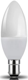 Picture of Power Plus - 4.5W - B15 Energy Saving Candle Bulb LED - 350 Lumens - 6000k Day Light - Pack of 12 - [PU-3408]