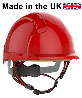 picture of JSP EVOLite Skyworker Industrial Height Red Safety Helmet - [JS-AJS260-000-600]