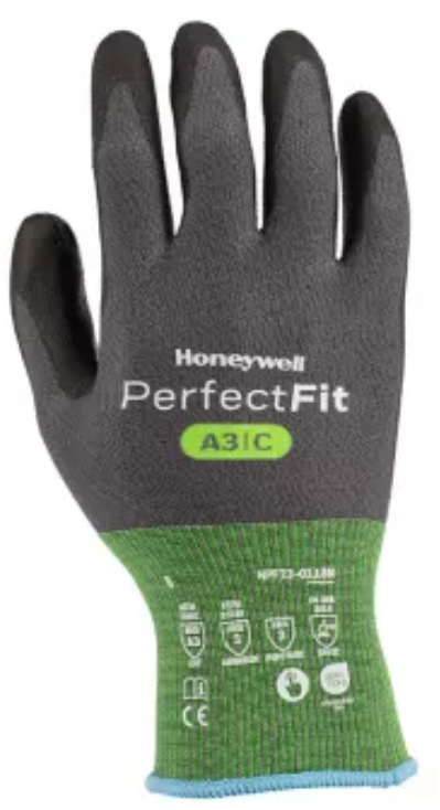 Honeywell Perfect Fit 18G A3/C PU Coated Gloves - Pair - HW-NPF23-0118N