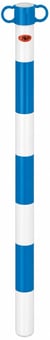 Picture of JSP Blue & White Chain Barrier Post - 910mm - [JS-HDE100-005-700]