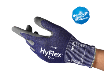 picture of Ansell 11-561 HyFlex Level C Cut Resistant Work Gloves - AN-11-561