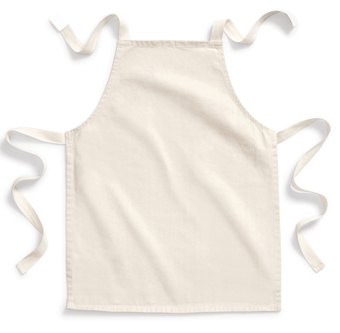 Picture of FairTrade Cotton Junior Craft Apron - [GCSL-BT-W362]