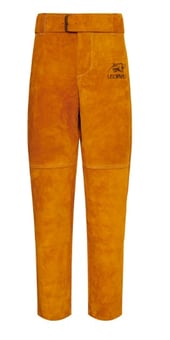 picture of Leopard Gold Yellow Leather Welders Trousers - MH-GT1030 - (NICE)