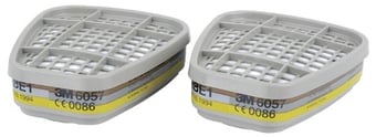 picture of 3M - Pair of ABE1 Combination Filter Cartridges - For 6000 7502 and 6900 Masks - [3M-6057]