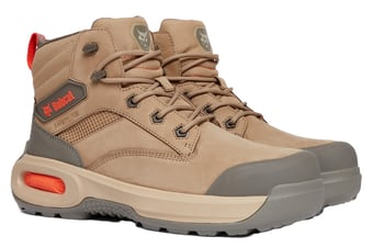 picture of Bobcat FORGE Dakota Mid-Height Safety Boot - S3S SR LG SC FO - Stone - OVL-BC54546-4TN - (LP)