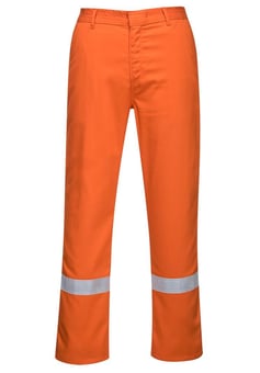 Picture of Portwest - Orange Bizweld Iona Trouser - PW-BZ14ORR