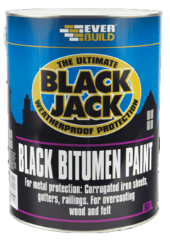 picture of Black Jack - 901 Bitumen Paint - Black - 1 Litre - [TRSL-TB-EVB90101]