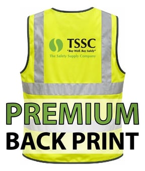 picture of Premium EasyPrint™ - BACK PRINT Print on any Hi Vis garment - Minimum of 12 Prints - Garment Not Included - [IH-EPPBP]