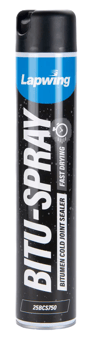picture of Lapwing 750ml Bituseal Aerosol - Bitumen Cold Joint Sealer - [BRW-25BCS750] - (HP)